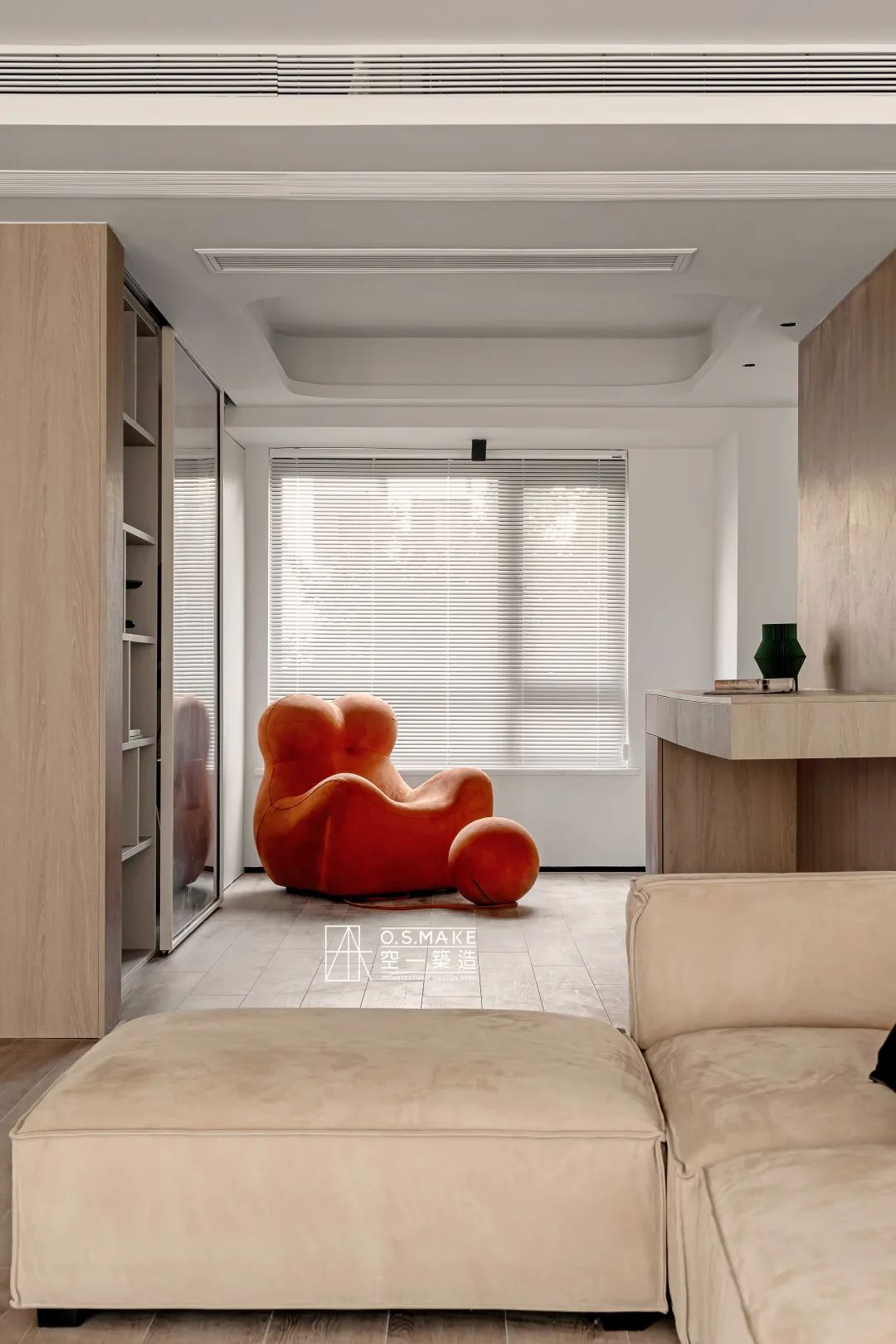 极简自然的居家空间丨空一築造-20