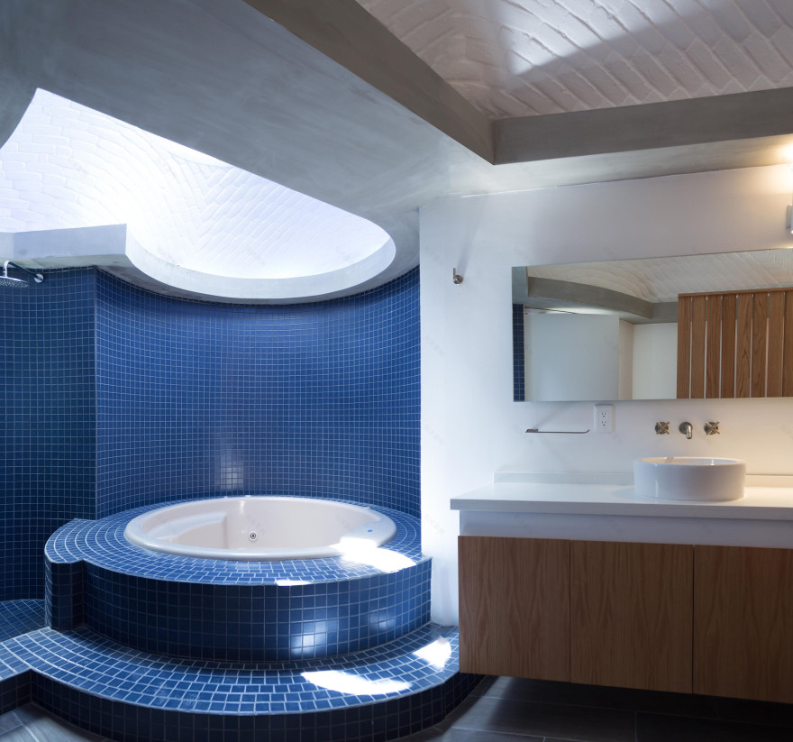 墨西哥沙漠景观中的 Labradores 之家-32