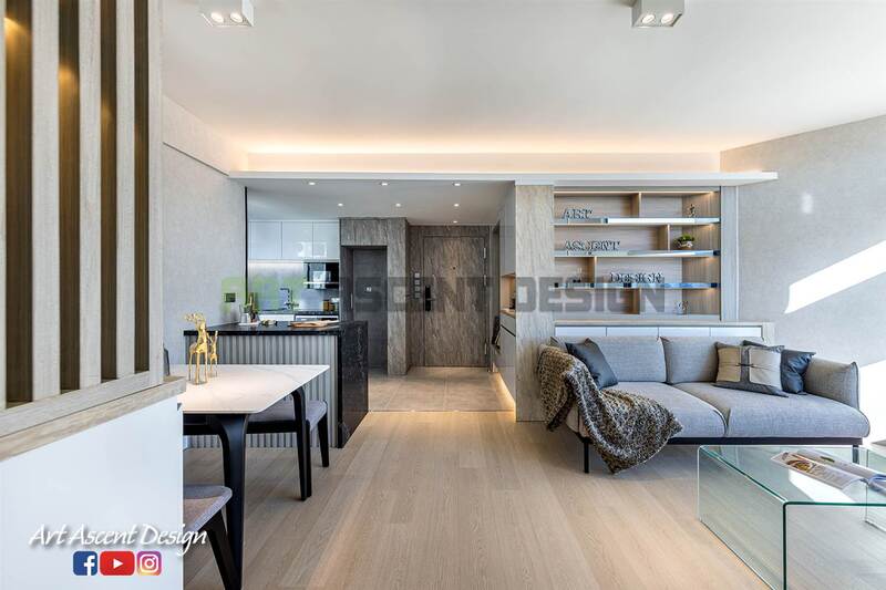 大坑光明台装修设计案例-18