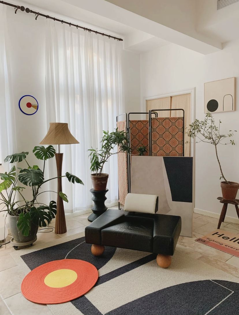 复古混搭之家丨中国南京丨可媛-105