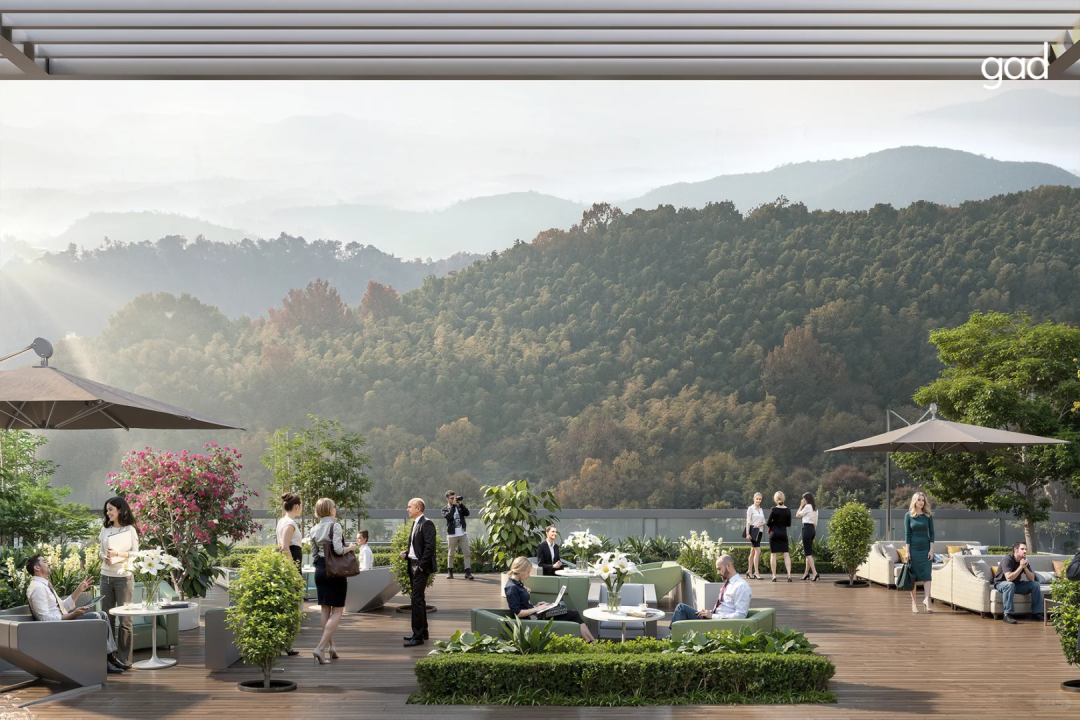 中标杭州天健总部项目丨中国杭州丨gad设计公司-11