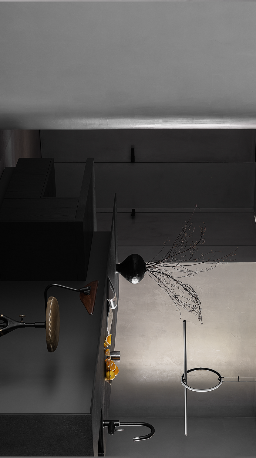 彩虹郦城 · 李斌的 165㎡现代住宅空间设计丨中国咸阳丨西安恩集建筑空间艺术有限公司-23