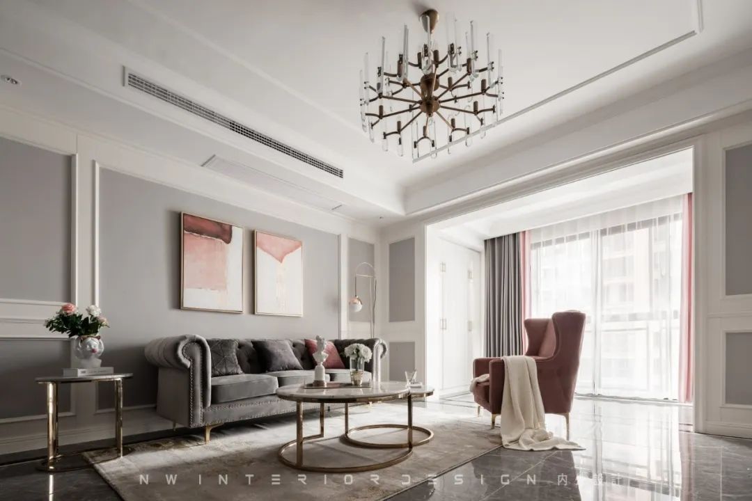 岳阳吉祥嘉年华秦宅 | 刚柔并济的轻奢空间-17