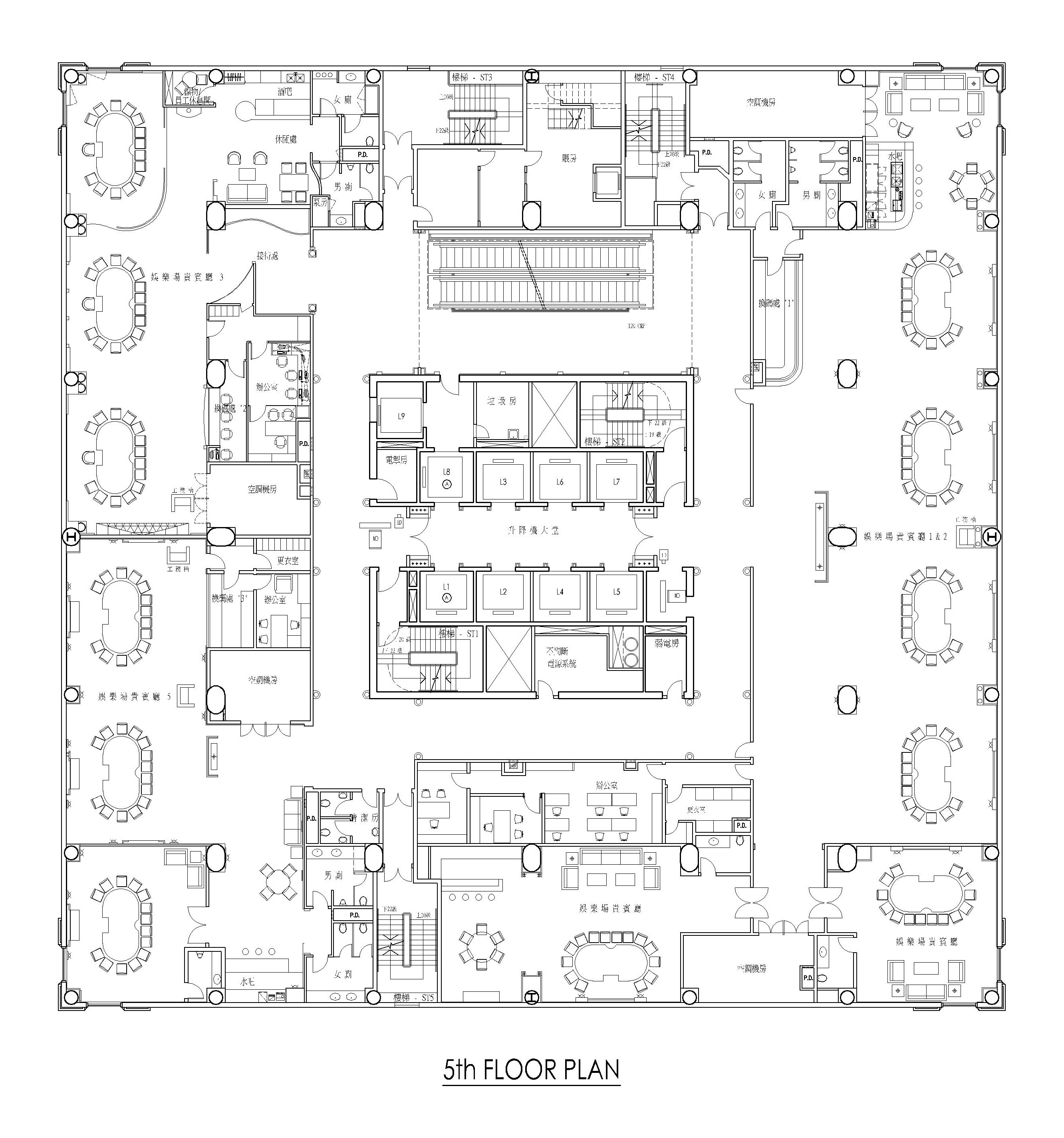 澳门英皇赌场酒店 专业高清照片 室内设计实景图资料素材 2-4-40