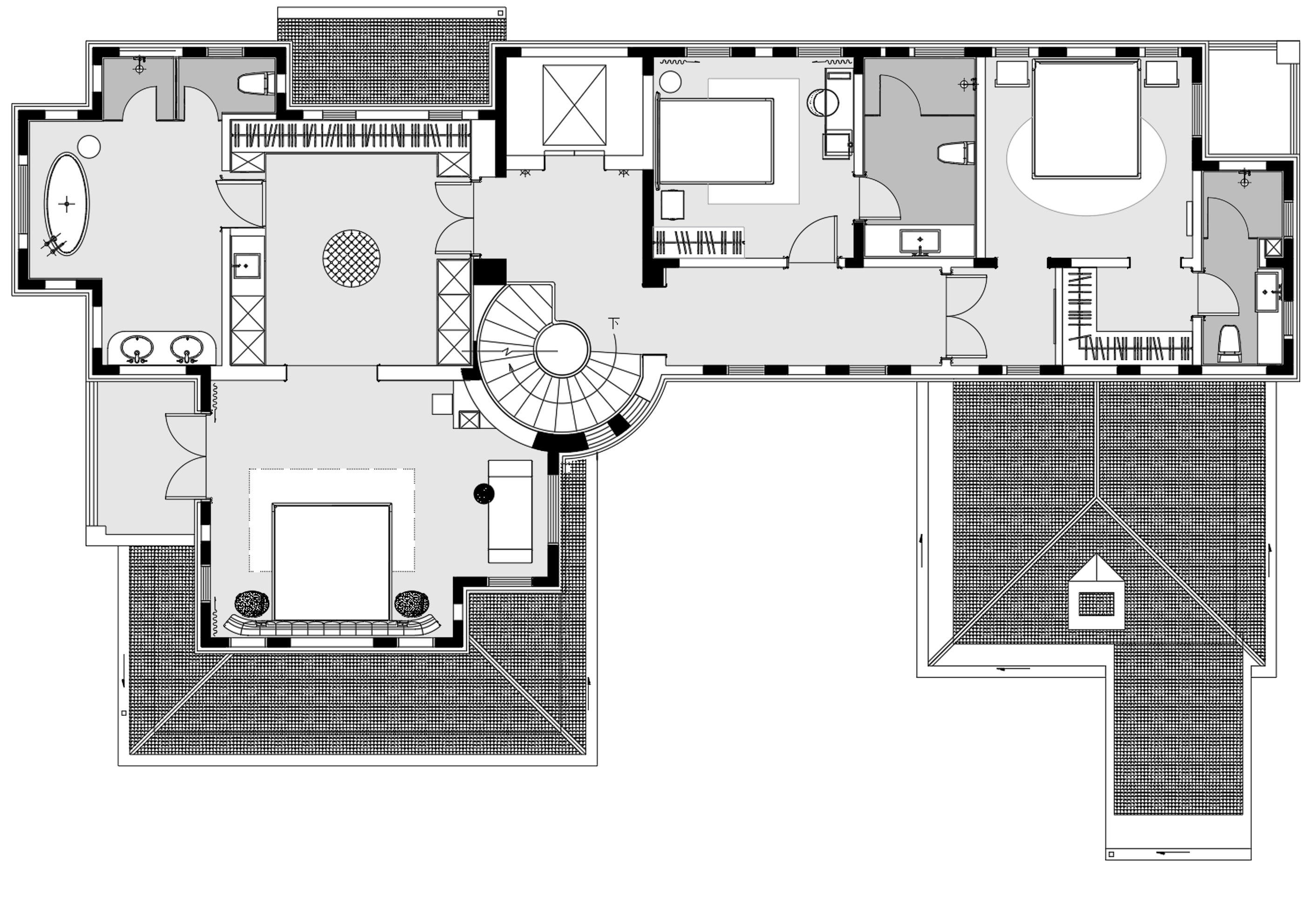 德方圆 · 580㎡法式别墅-40