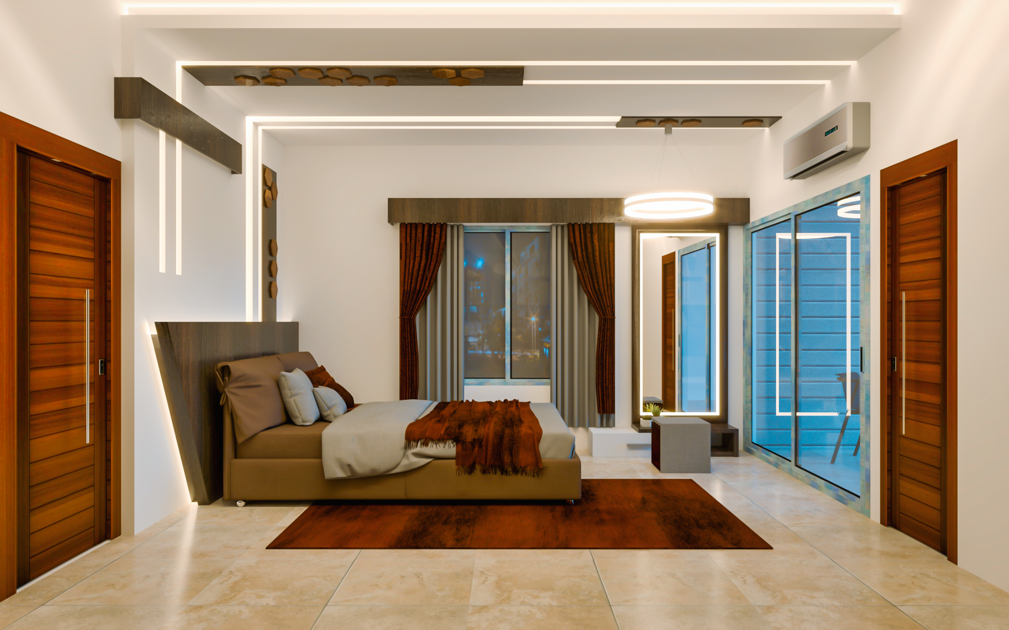 APARTMENT INTERIOR DESIGN at Kalamia Bazaar, Chittagong-6