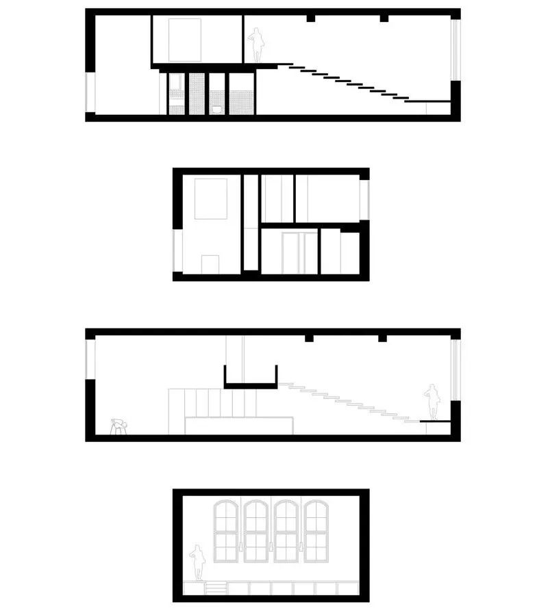 悬浮楼梯+吸引天花，给人最纯净感受的 LOFT 设计-15