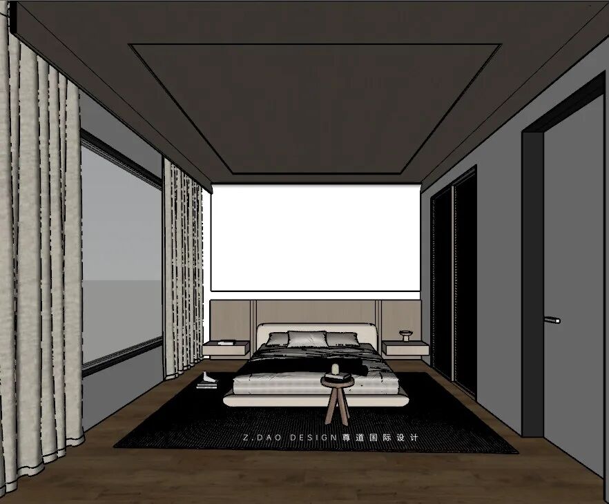 龙湖丽丰·西宸原著400㎡静奢风别墅（《喜 棠》）丨尊道国际设计-151