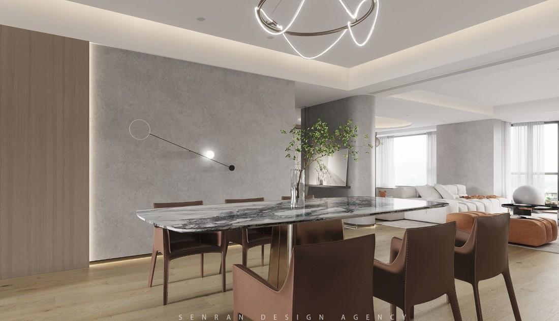 
申然设计 | 顺德万科水晶城220平私宅 -9