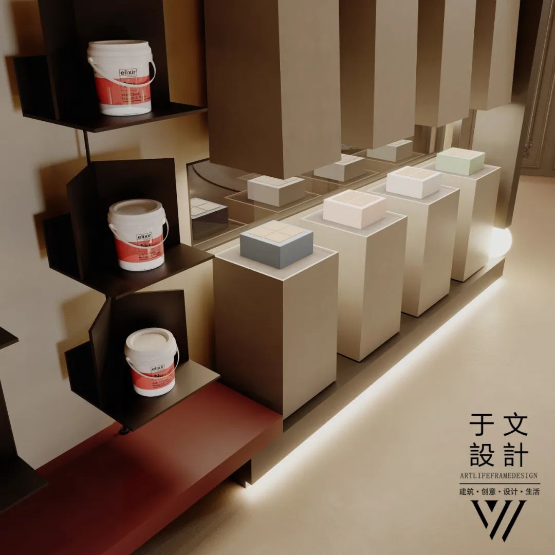 本杰明摩尔展厅丨中国沈阳丨于文设计工作室-14