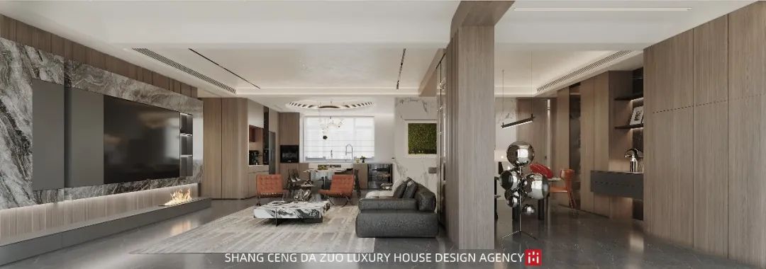 尚层大作新作——踏入现代意式大宅：空间有界，美学无疆-21