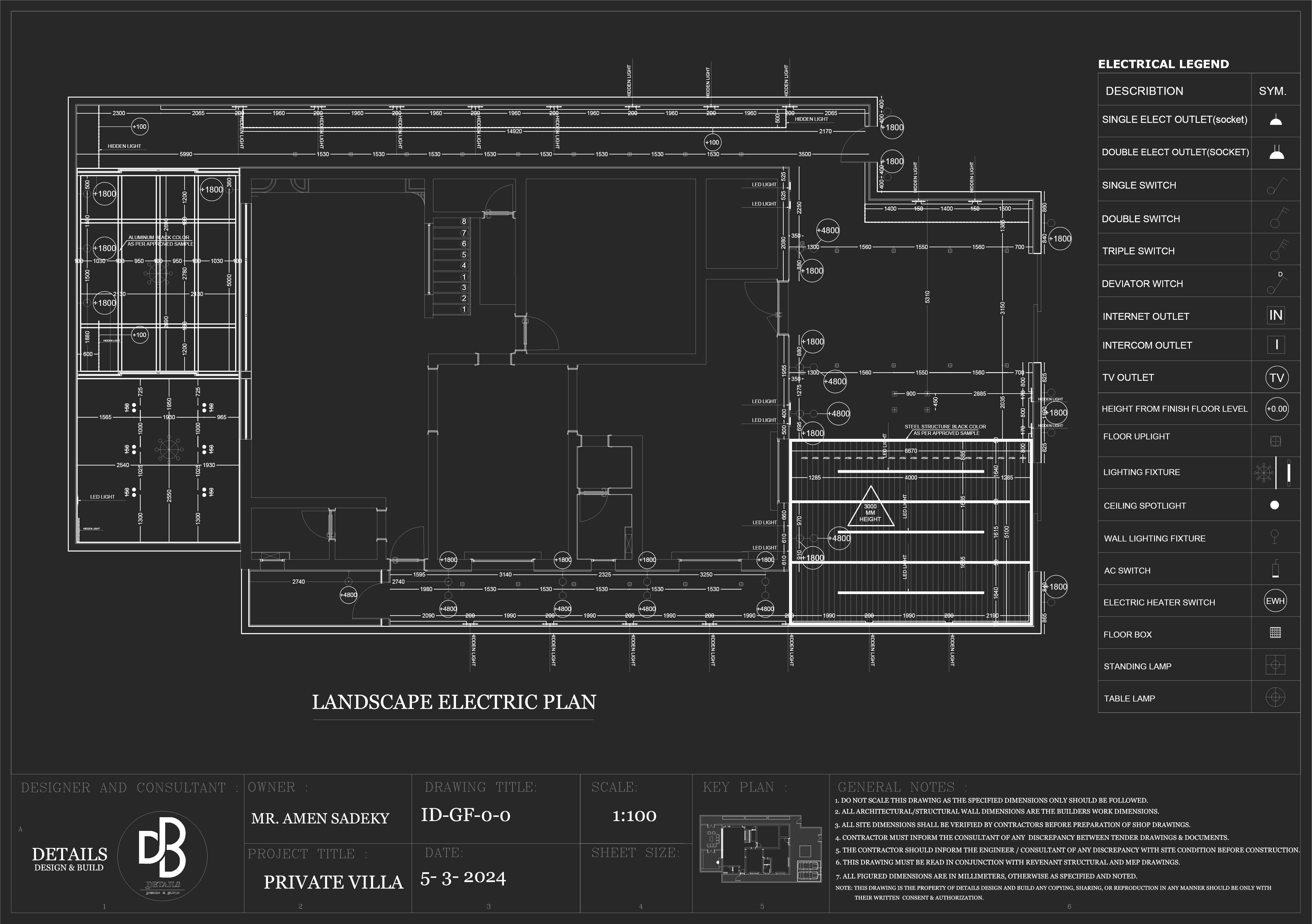 景观商店图纸丨沙特阿拉伯丨DETAILS DESIGN & BUILD-8