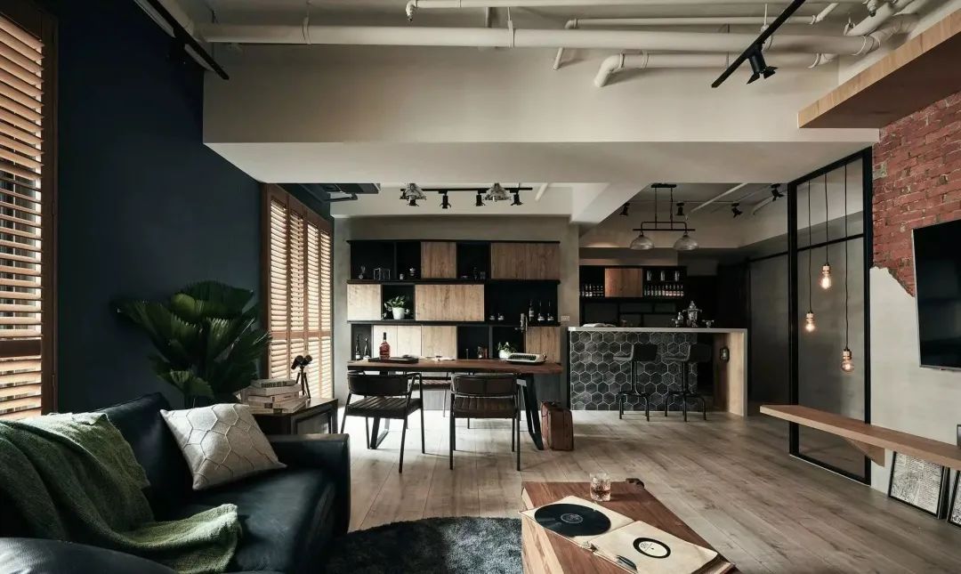 室内设计风格大赏 | 冰淇淋北欧风、工业风等,总有一款适合你-77