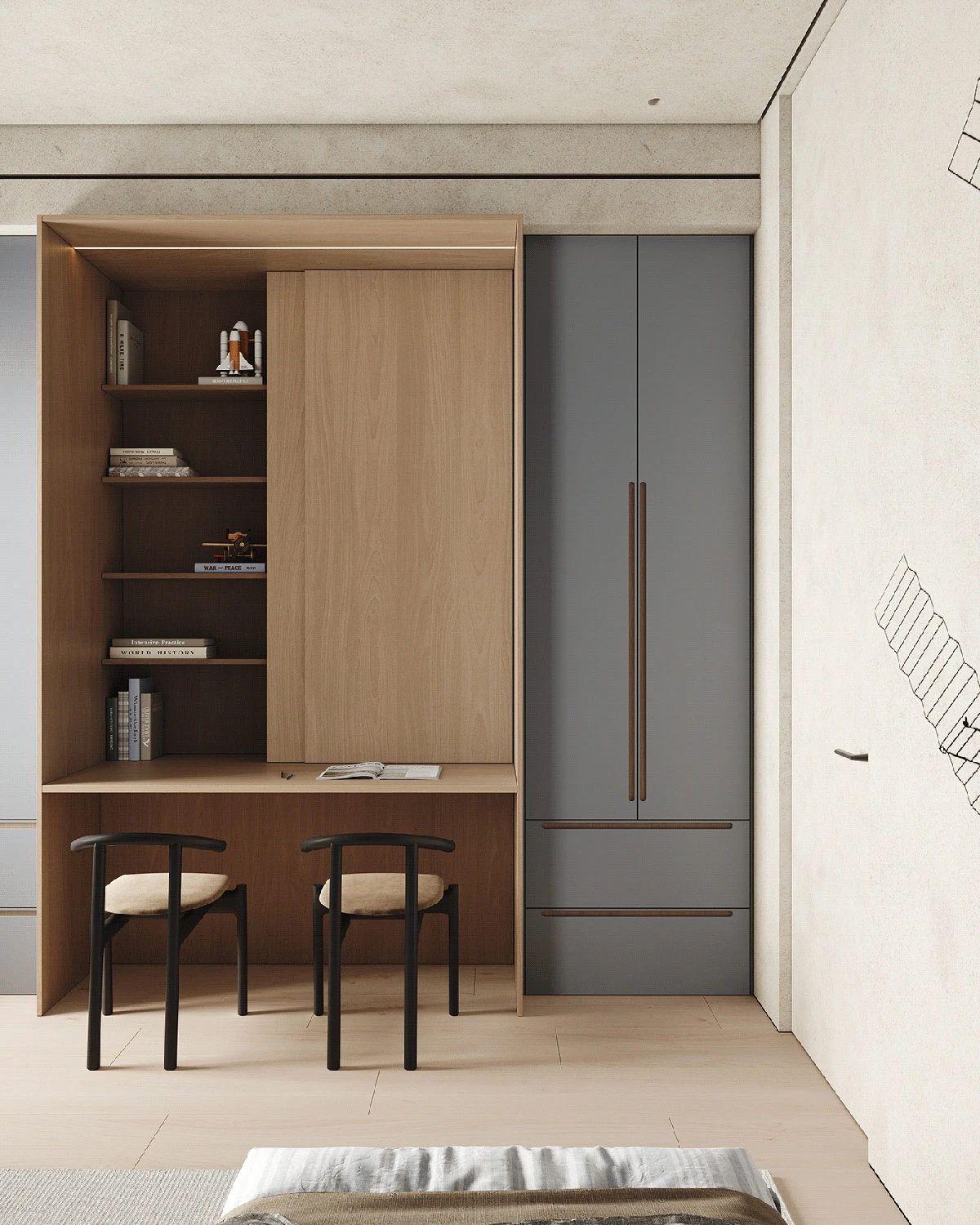 现代 200㎡的家庭住宅丨中国丨Darya Maiorova-48