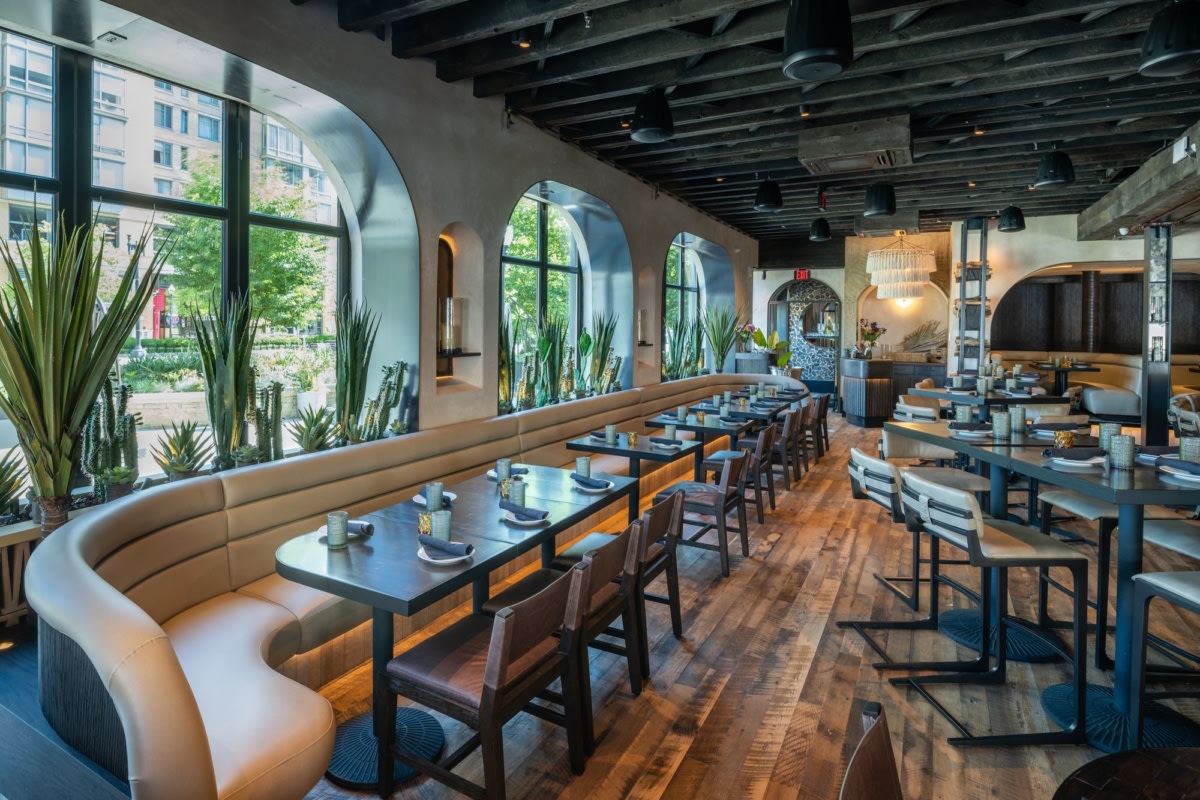 华盛顿高端现代墨西哥餐厅 dLeña 设计丨美国华盛顿丨GTM Architects-10