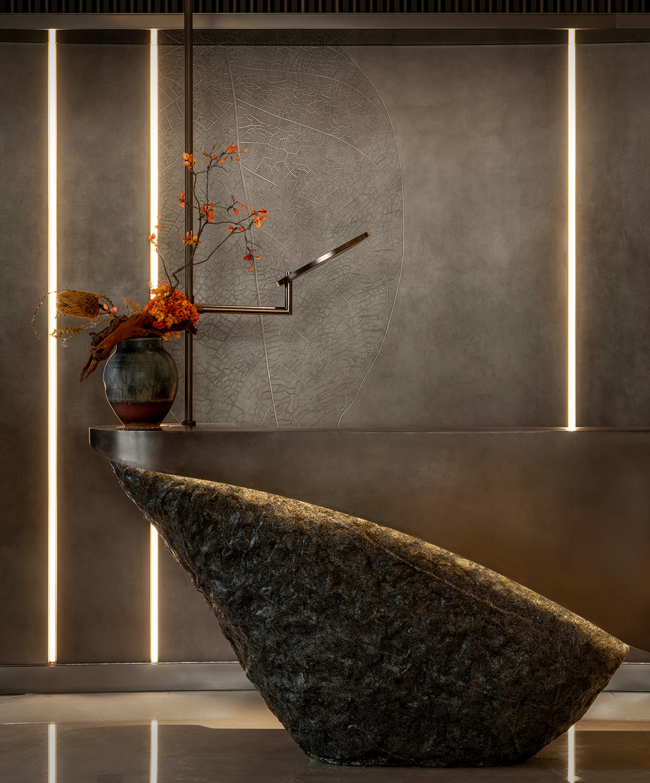 北京湘粤茗宴餐厅丨中国北京丨大伟室内设计(北京)有限公司-3