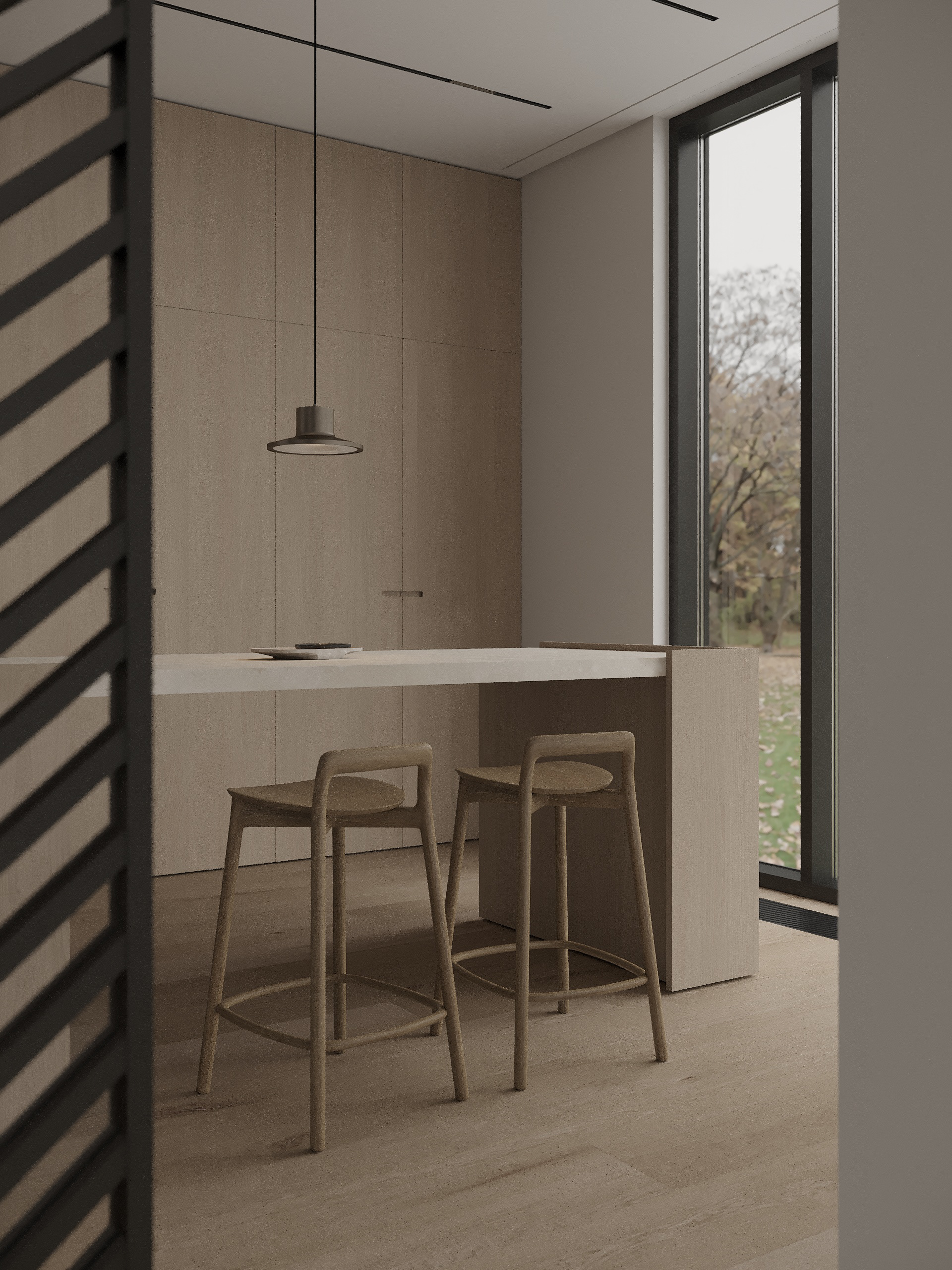 living room (3ds max & corona workshop)-2