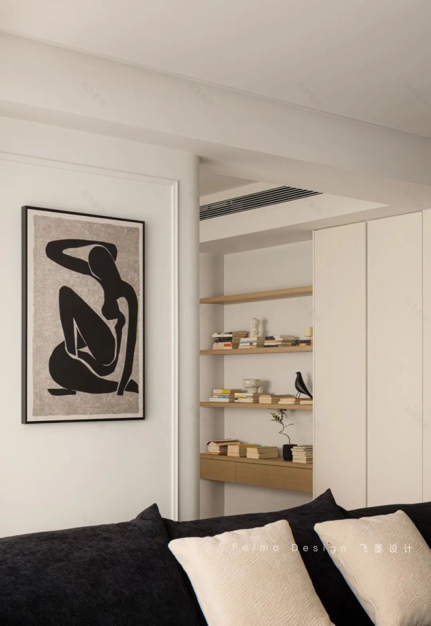 160㎡现代法式养老宅丨飞墨设计组-61