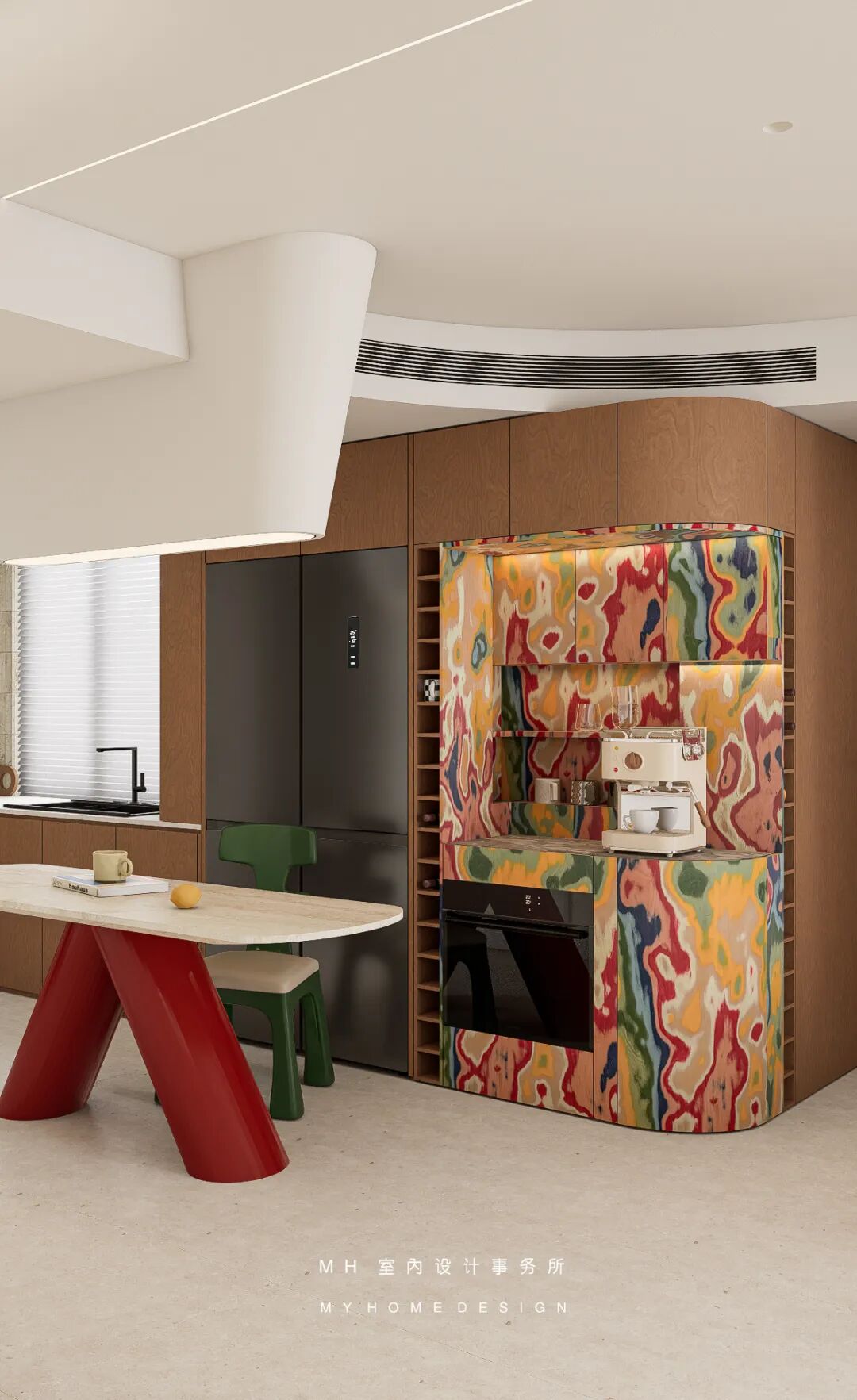 【首发】MH设计新作：渲染·多彩空间▏极致表达内心生活渴望-32