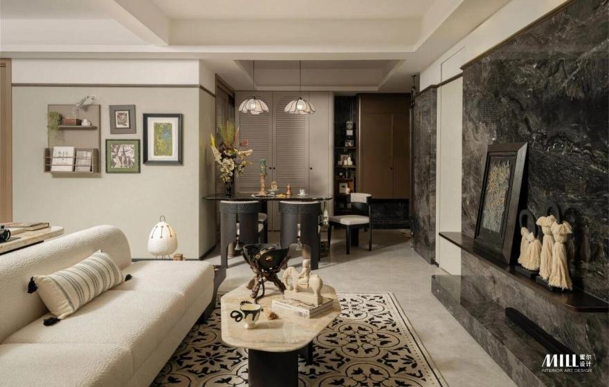 重庆万科·星光天空之城85m²样板间丨中国重庆丨深圳市蜜尔室内艺术设计有限公司-13