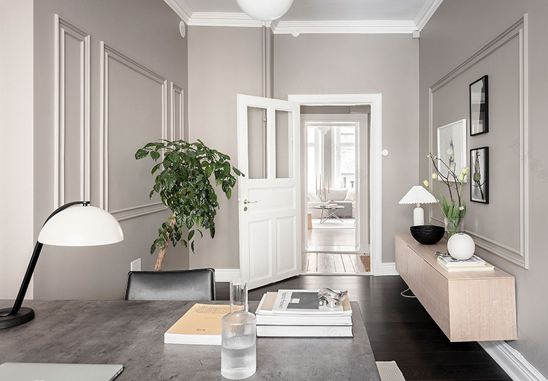 哥德堡鼓舞人心的宽敞米色公寓-29