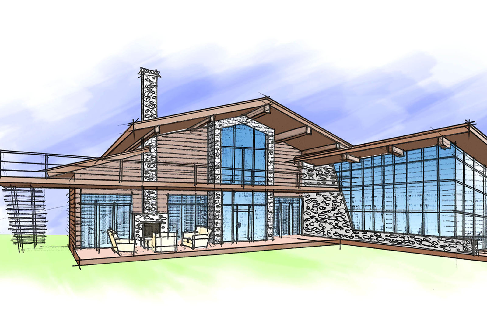 386м²原木住宅桑拿房项目丨ARXY工作室-24