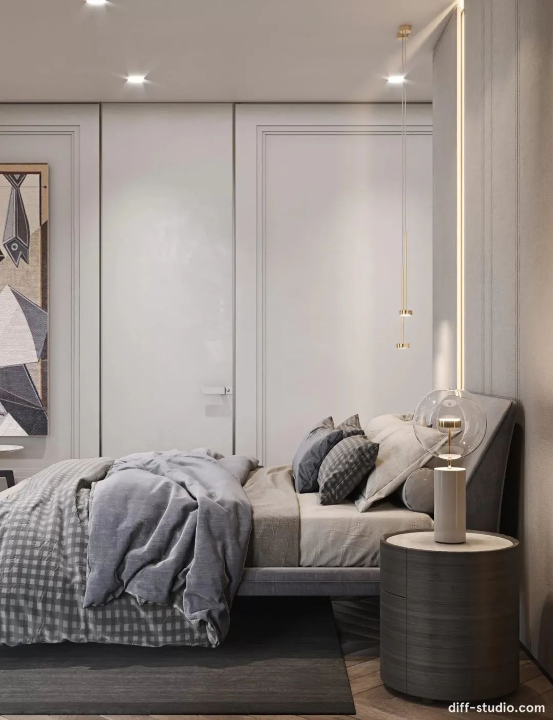 乌克兰基辅 1600㎡新古典奢华大宅丨Diff.Studio-87