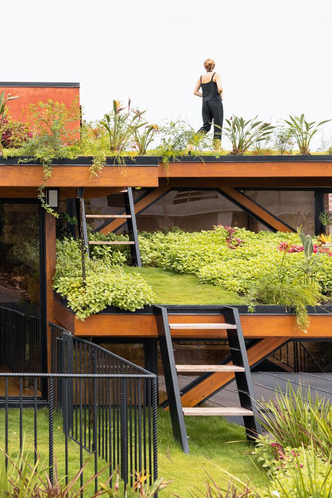 融合自然的巴西 Abacateiro House丨暂无-14