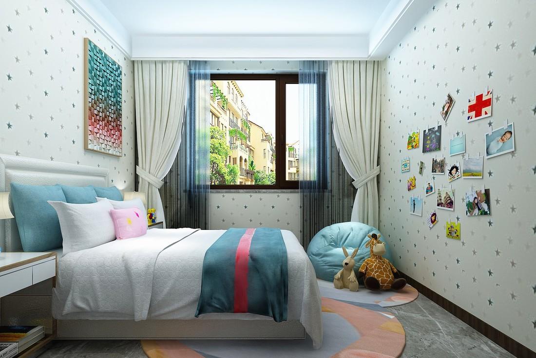 泰安恒基都市森林 154 平现代中式家居设计-8