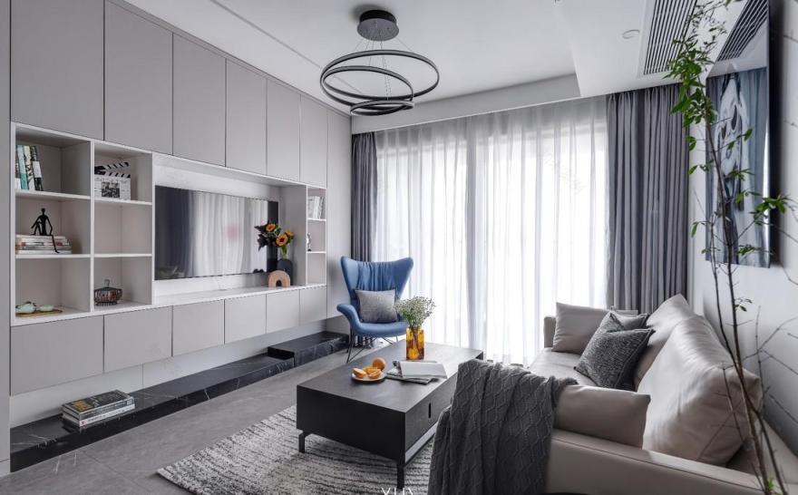 深圳龙华现代简约家居设计-4