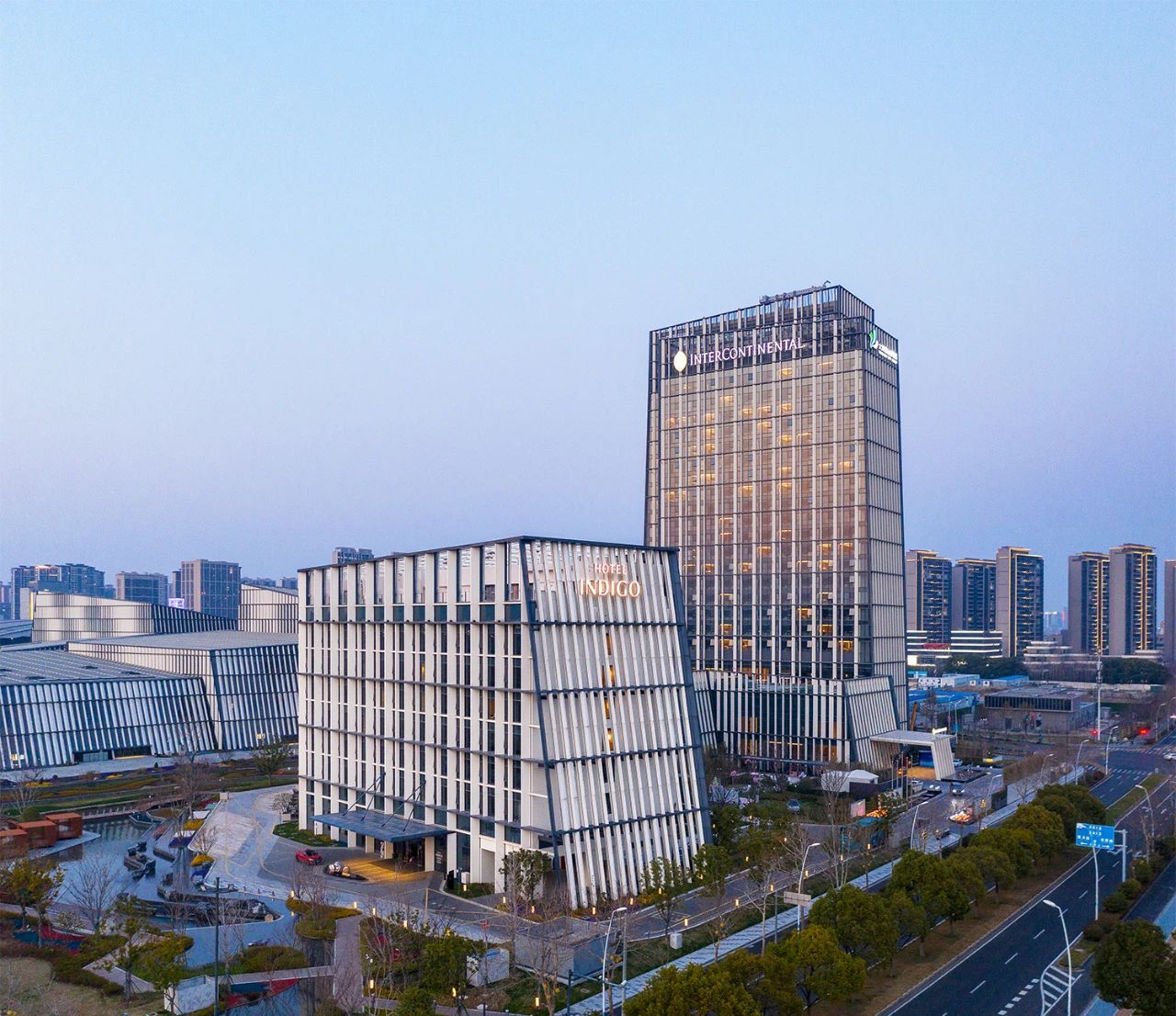 无锡太湖新城英迪格酒店丨中国无锡丨HBA-5