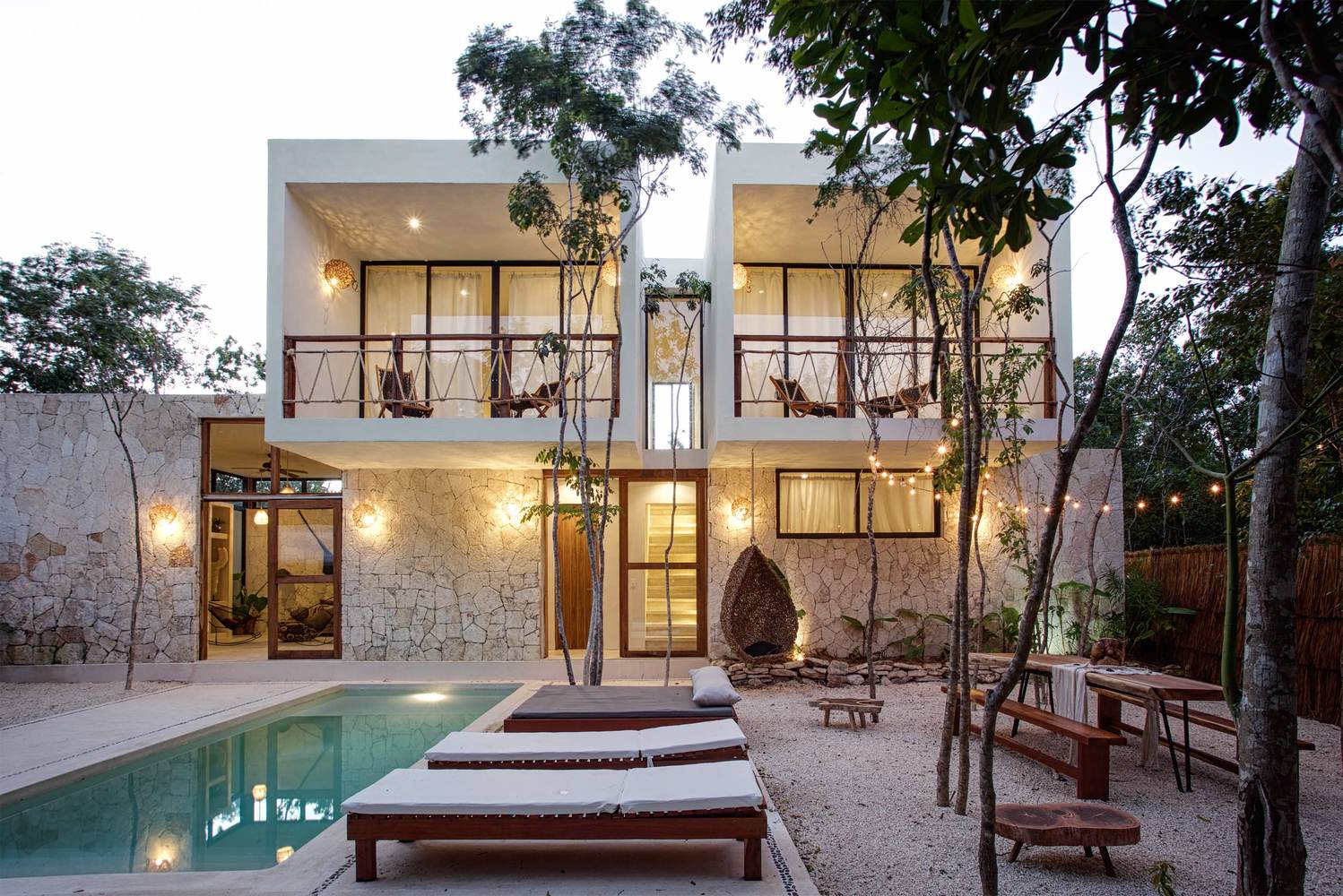 墨西哥雨林中的“Una Vida”有机别墅群-39