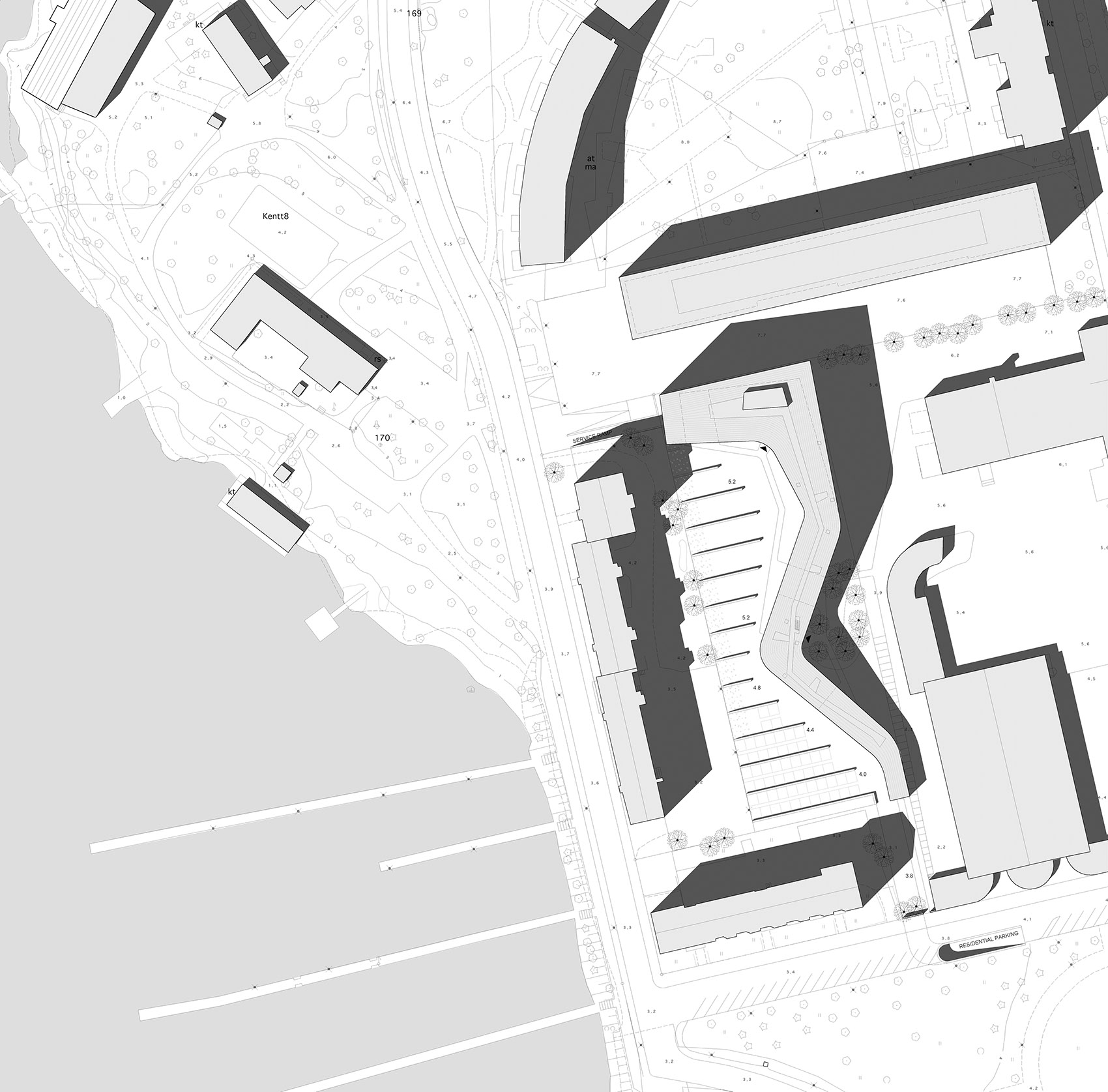 Meander 公寓楼丨芬兰赫尔辛基丨Steven Holl Architects+Newil&Bau-80