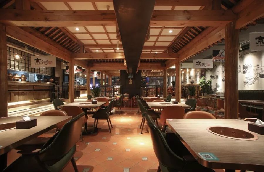 新中式风格火锅店设计 | 京涮火锅-21