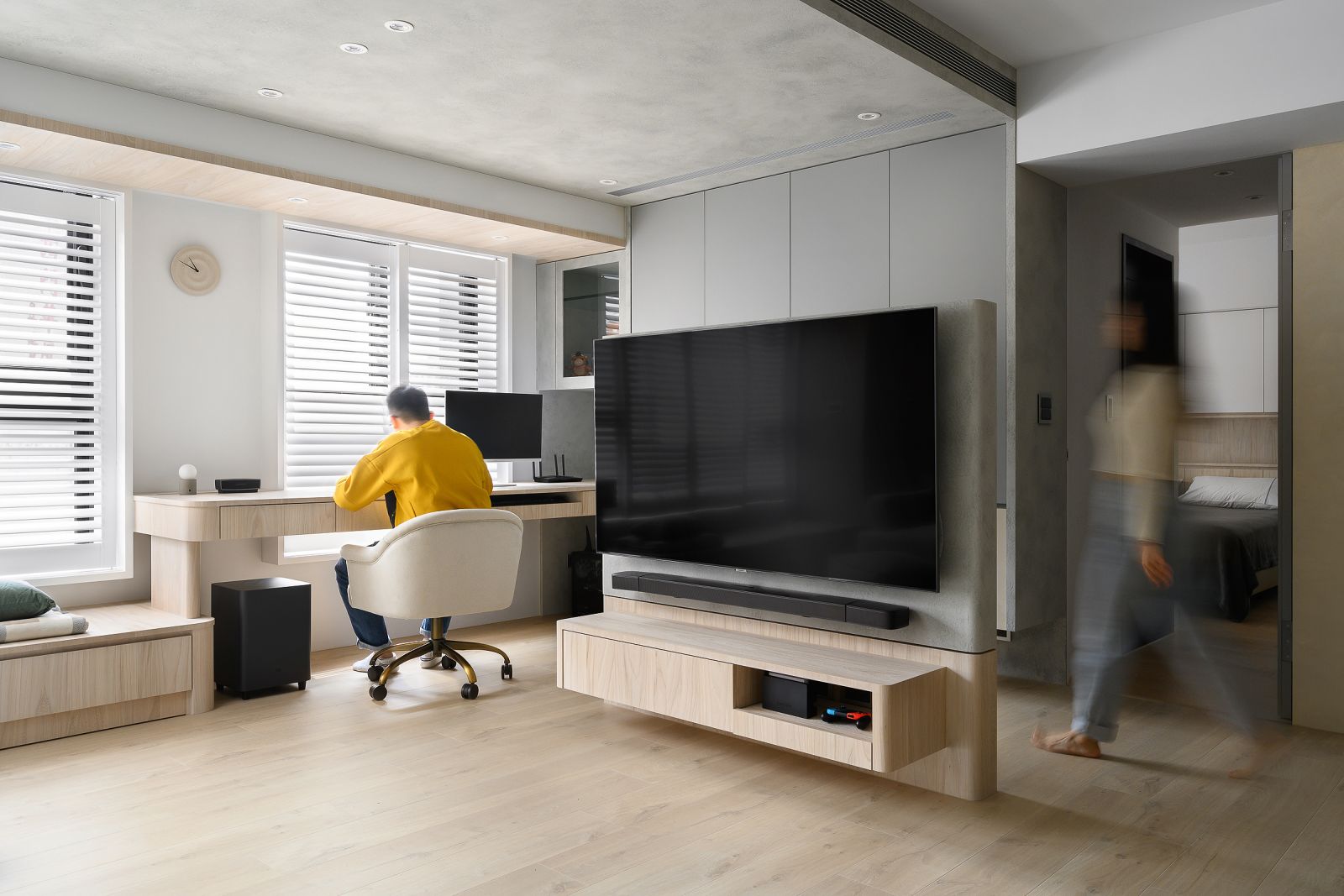 沐．旭设计作品丨禾光室内装修设计有限公司-2