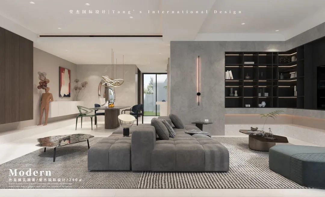 现代简约升龙桃花园著别墅丨中国南京丨堂杰国际设计-18