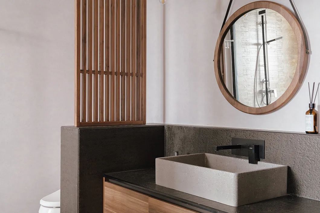 极简原木+禅意!打造通透互动的舒适家居空间-80