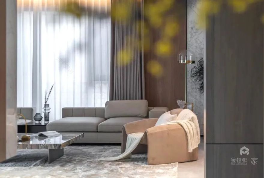 极简别墅,自然与艺术的和谐交响丨中国宿迁丨金螳螂家泗阳店-40