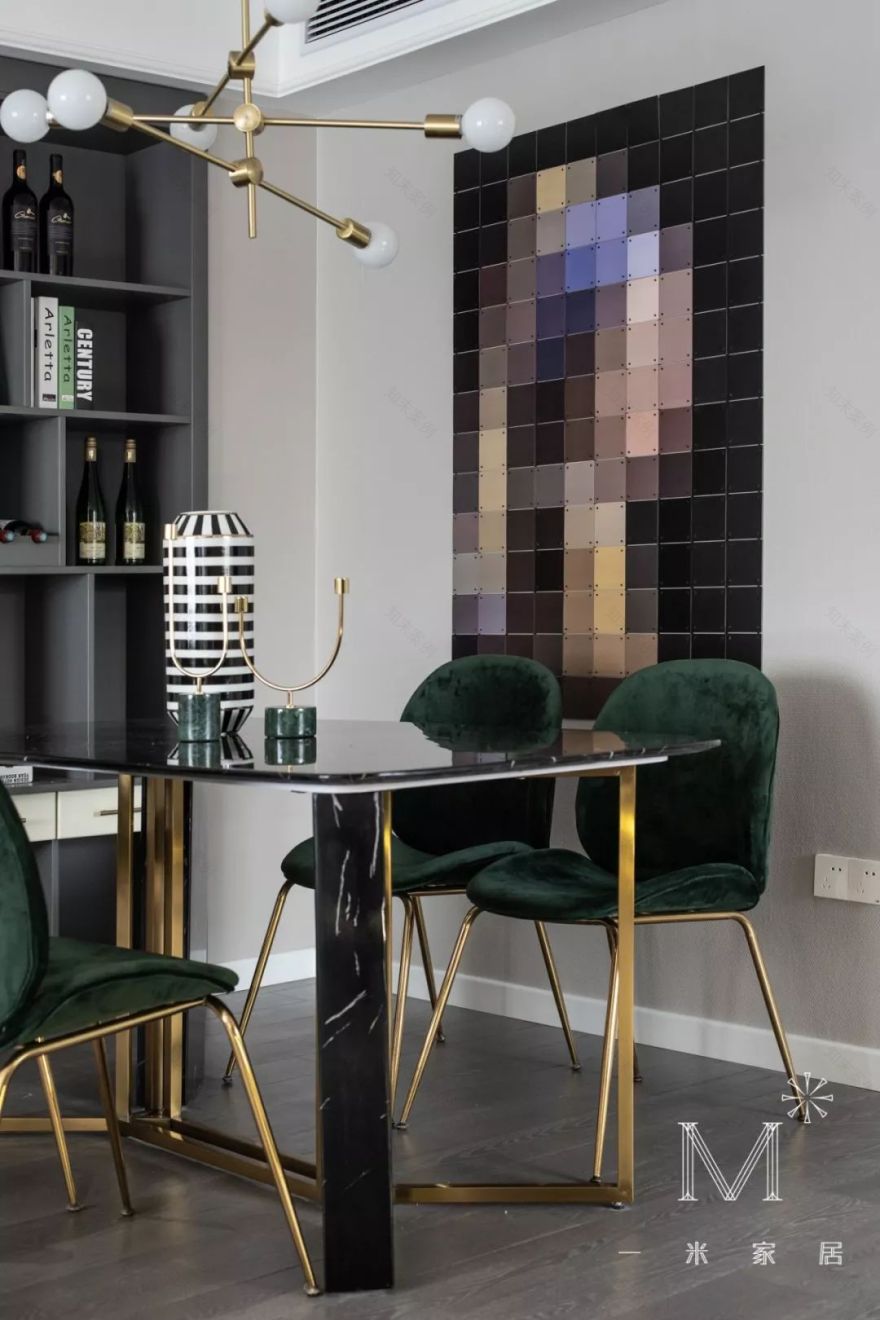 常州檀香湾 120㎡现代美式家居,浪漫与实用的完美结合-23