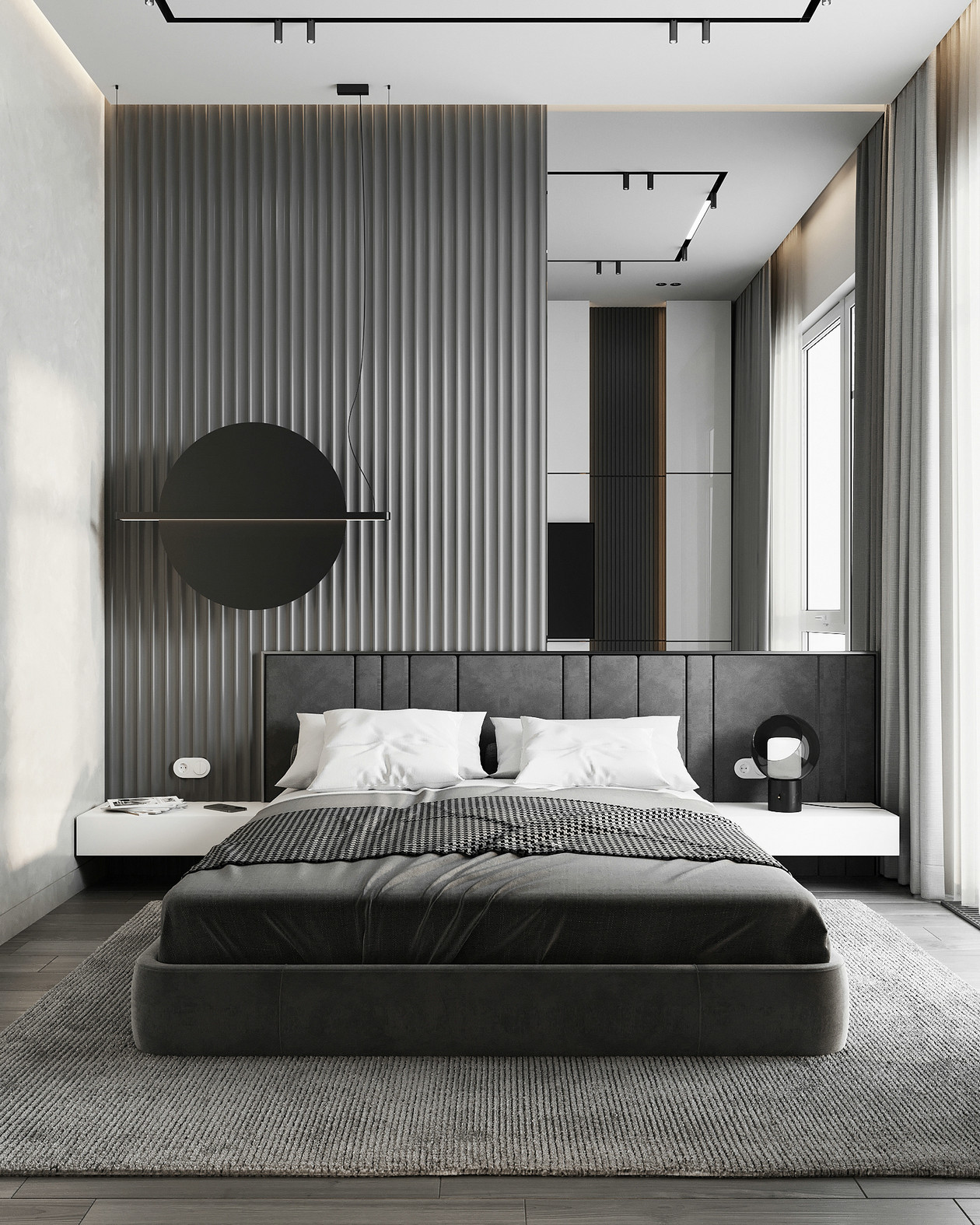 高级灰色系公寓设计 超高级！-11