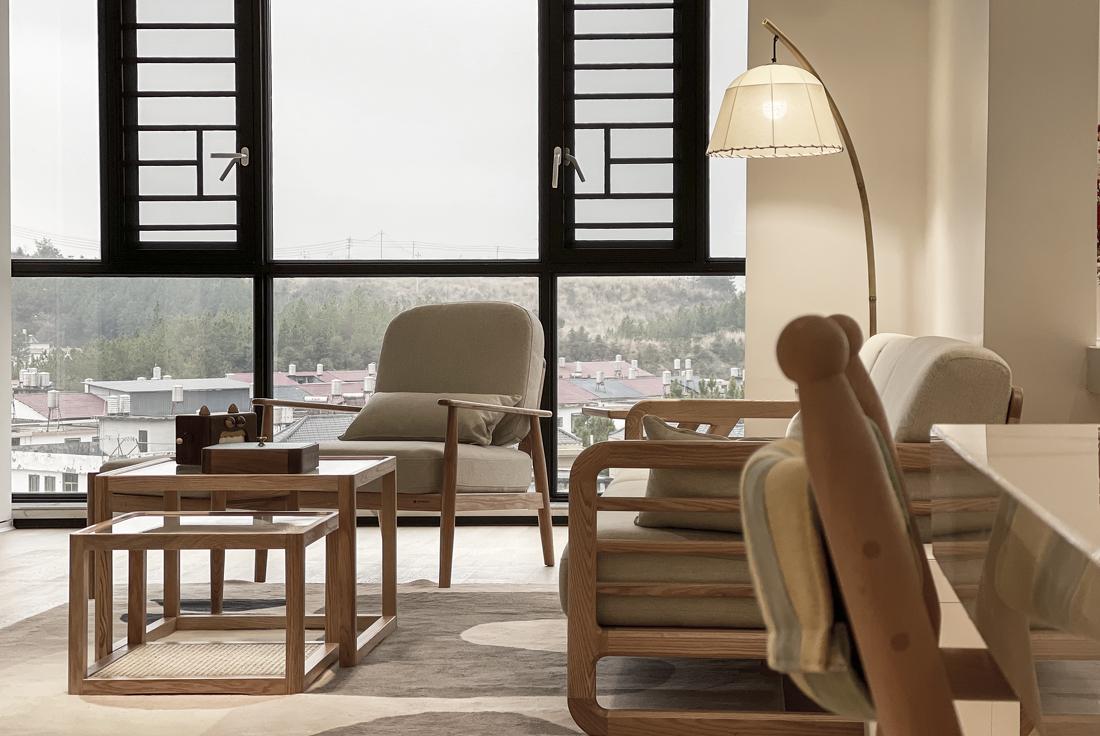 简约原木日系风格装修-12