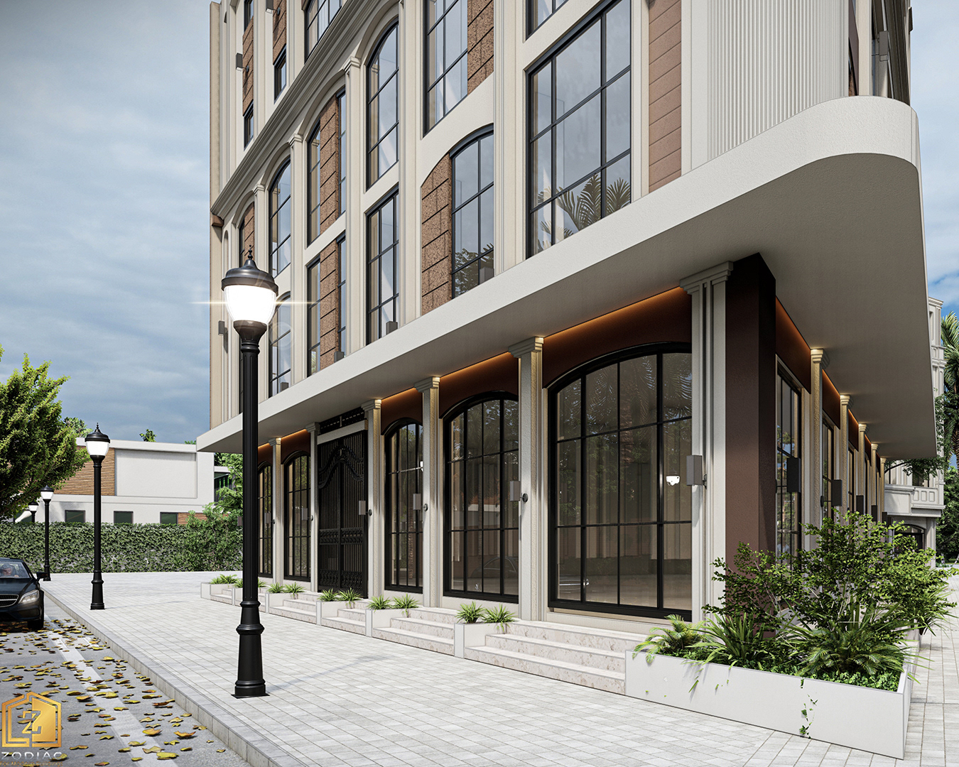 多功能建筑立面再设计丨Zodiac Company-19