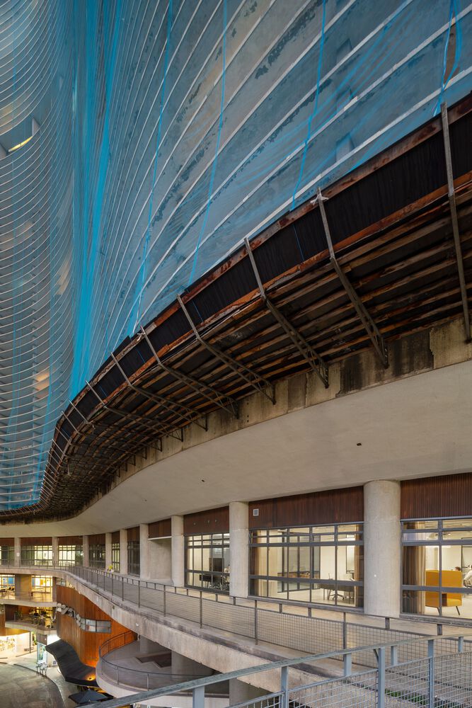 巴西圣保罗 copan 大楼商务咨询公司总部室内设计-16