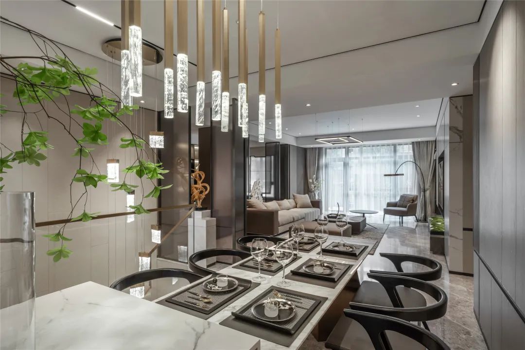 一然设计 | 金泰中央公园下叠样板间,生活美学的极致呈现-26