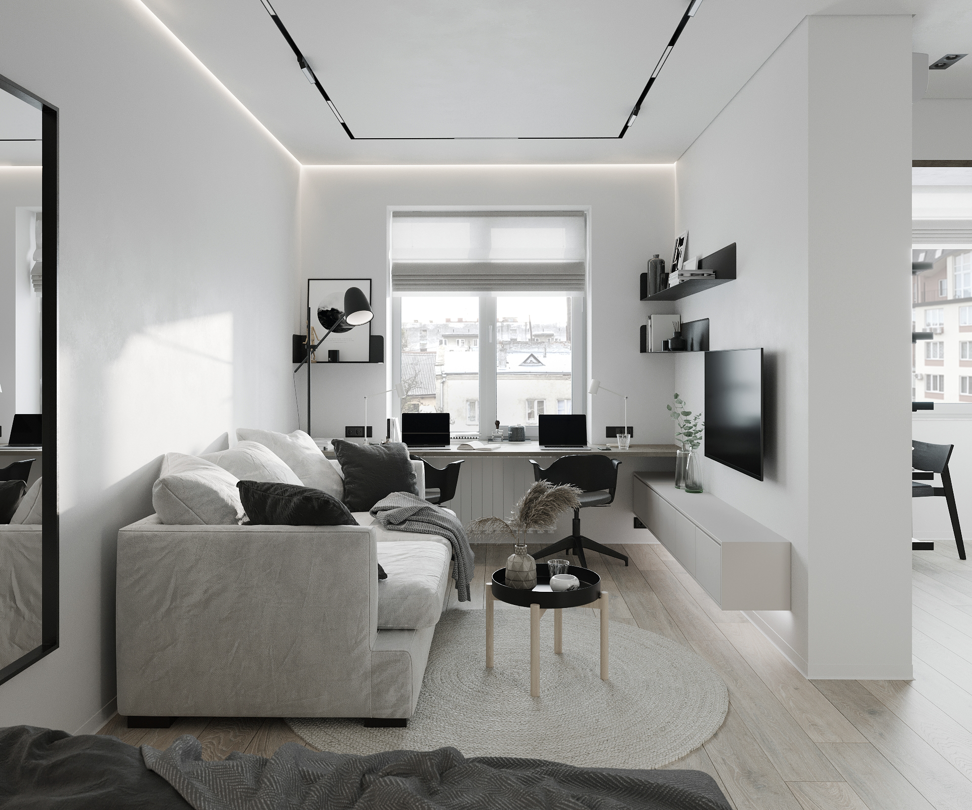 Lviv 公寓室内设计丨乌克兰利沃夫丨Viktoriia Aloshyna-10