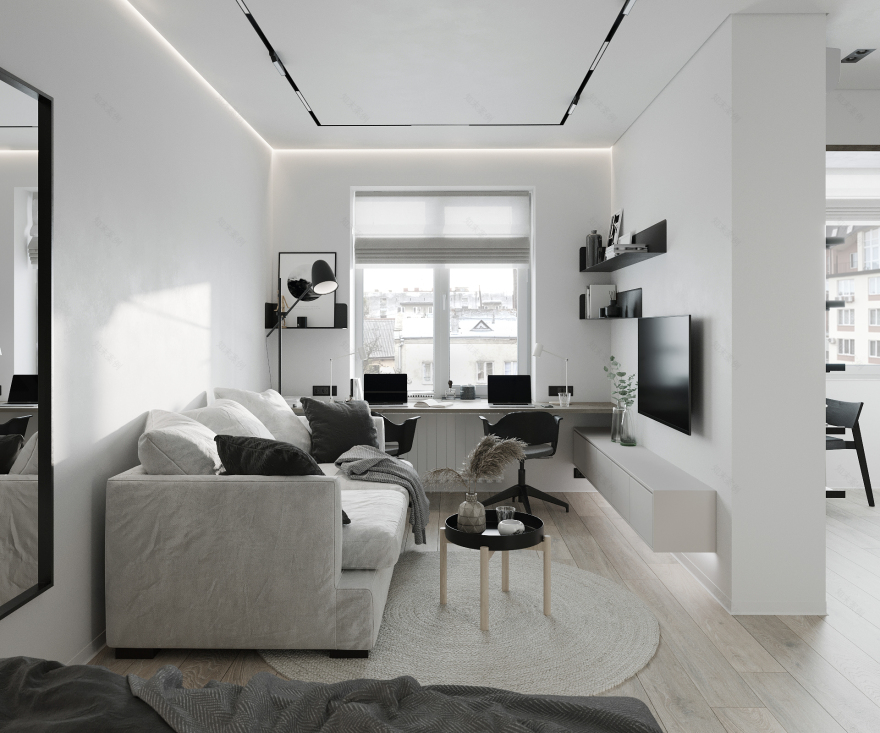 Lviv 公寓室内设计丨乌克兰利沃夫丨Viktoriia Aloshyna-10