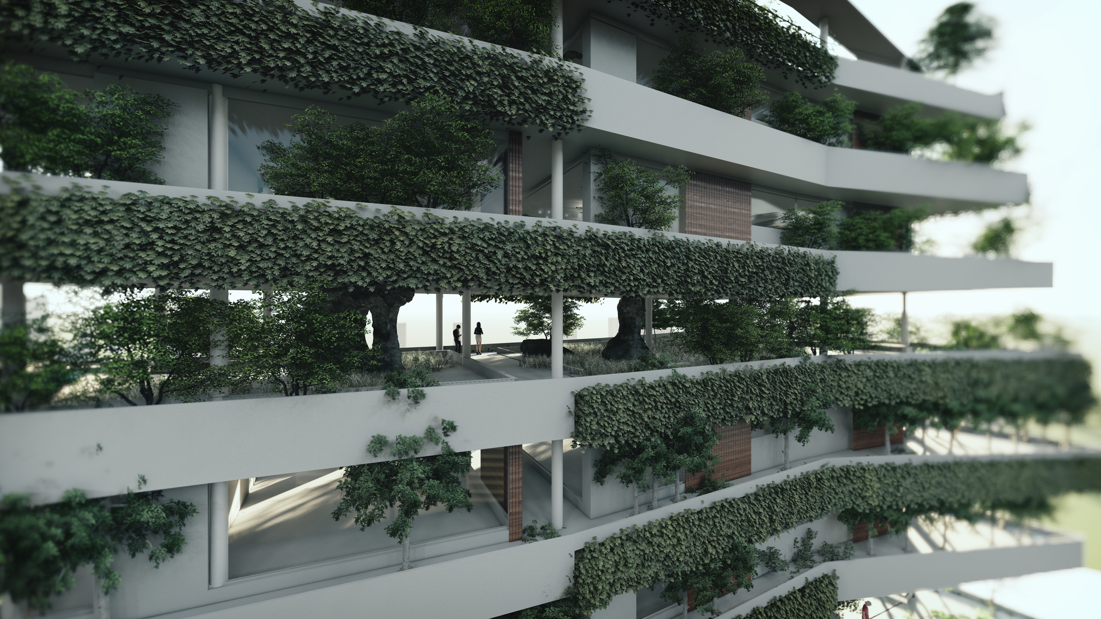 达尔班德绿色大厦丨伊朗德黑兰丨Padideh Kohan Boom-36