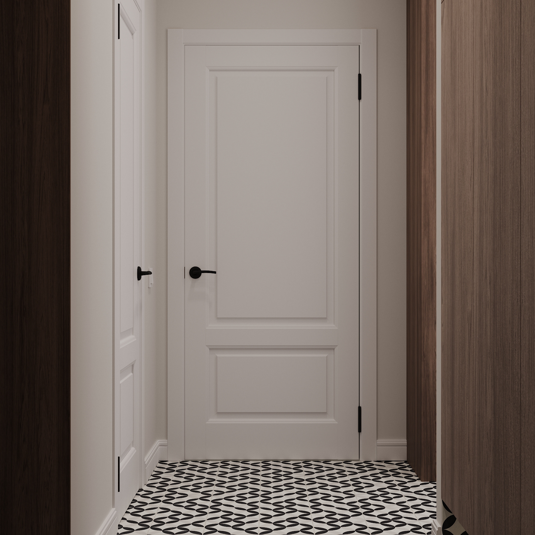 Minimal Pastel Beige Interior-2