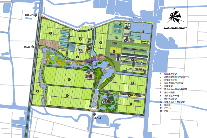 高邮现代农业科教示范园总体规划丨中国江苏丨上海亦境建筑景观有限公司-8