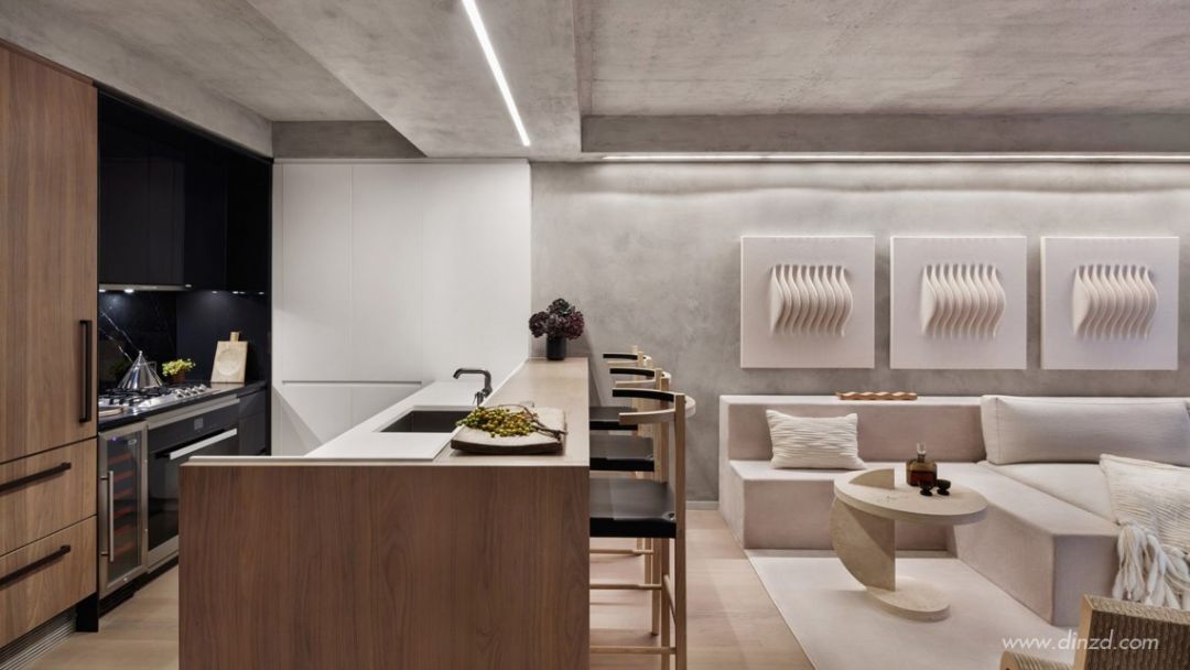 【家装案例】纽约高档公寓，给你不一样的感觉！-23